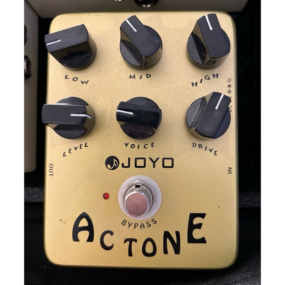 JOYO JF-13 AC Tone Guitar Effects Pedal - Vox AC30 Amp Simulator with box
